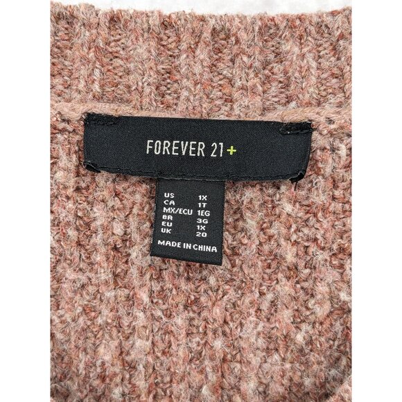 Chenille Ribbed Knit Sweater Women Size 1X Pullover Minimalist Feminine Capsule - Picture 5 of 7